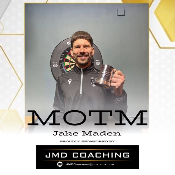 Man of the Match award sponsored by JMD Coaching
